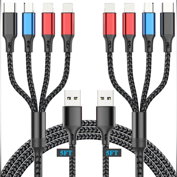 Multi Charging Universal 4 in 1 USB Charger Cord (sold separately) - Picture 1 of 13